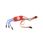 SimonK 30A BLDC ESC Electronic Speed Controller With Connectors - Red Color