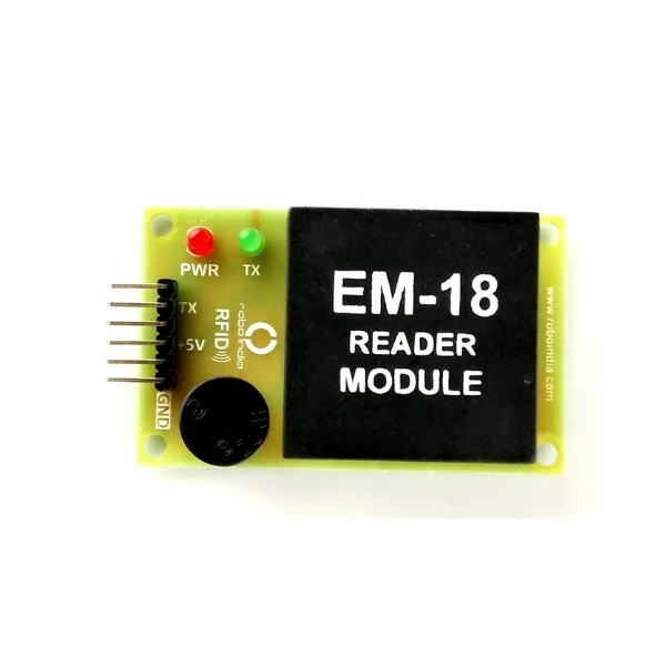 EM18 RFID Reader Board With Serial TTL Interfacing