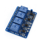 12v 4 Channel Relay With Optocoupler