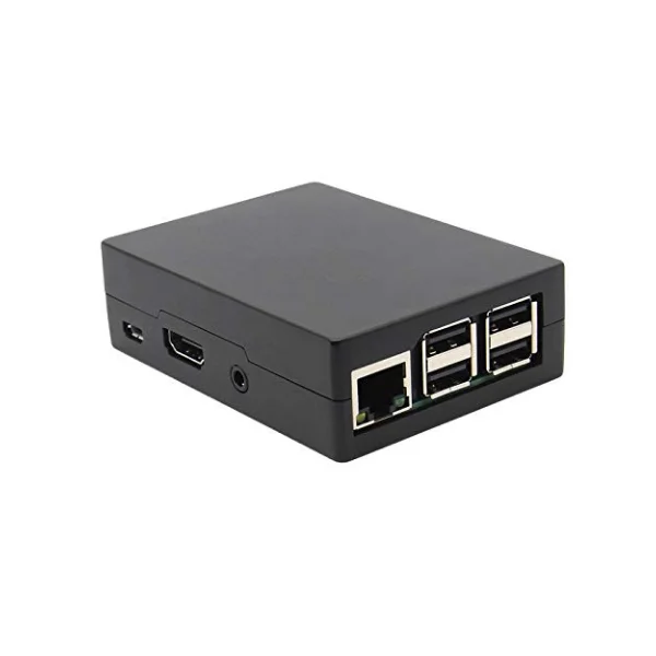 JBtek Jet Black Case for Raspberry Pi 3 Model B, B+