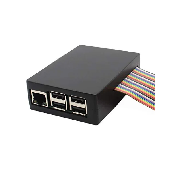 JBtek Jet Black Case for Raspberry Pi 3 Model B, B+ - Image 4