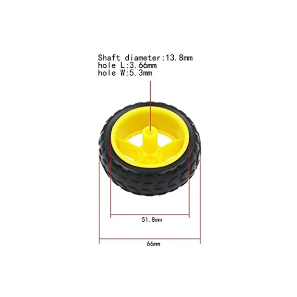 7 x 2 Bo Wheels For Bo Motor ( Press Fit) - Image 2