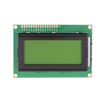 16×4 Character LCD Display With Yellow-Green Backlight