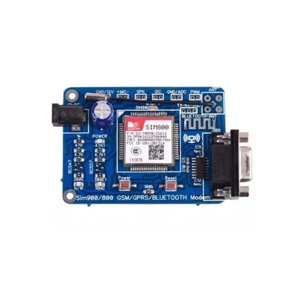 SIM800A GSM/GPRS Module With RS232 Interface And SMA Antenna - Image 4