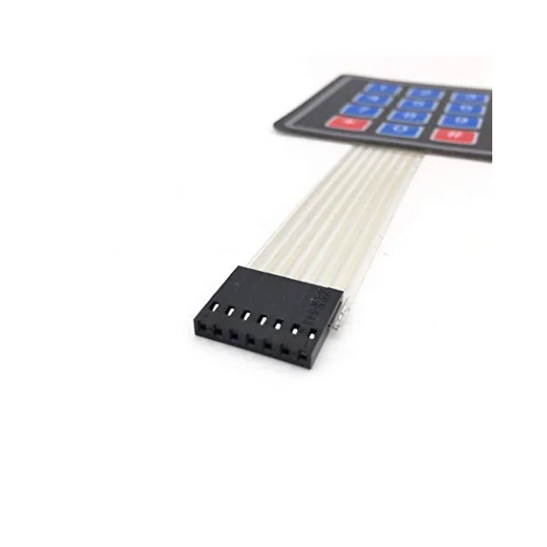 4x3 Matrix Membrane Type Keypad -12 Keys - Image 3